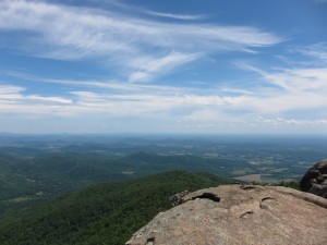 The view from the Old Rag summit
