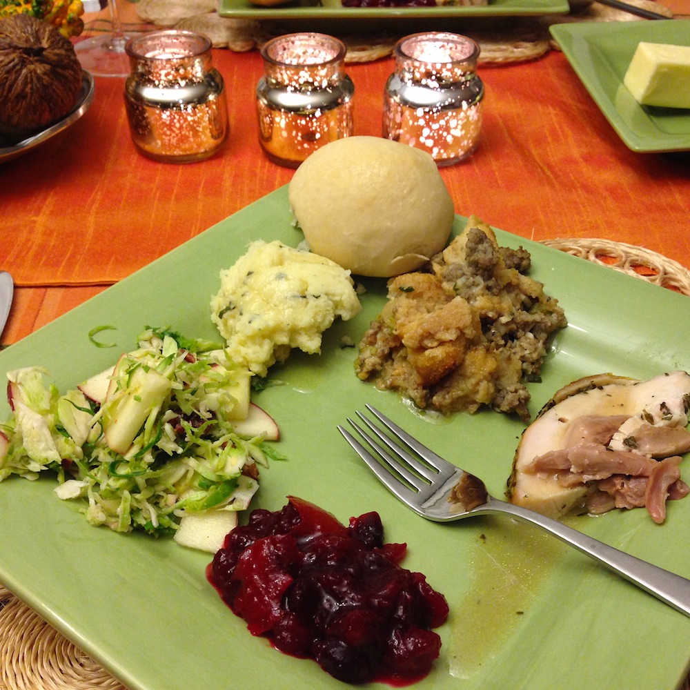 My plate last Thanksgiving. Epic yums.
