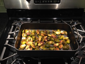 Mr. FW roasted Brussels Sprouts