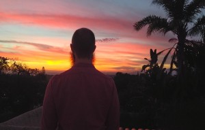 Mr. FW scoping the sunset