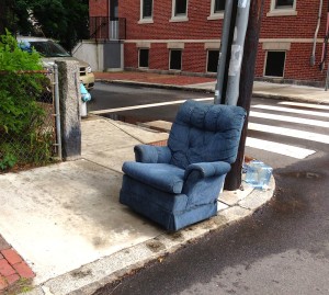 It was pretty easy to dismiss this trash chair on sight