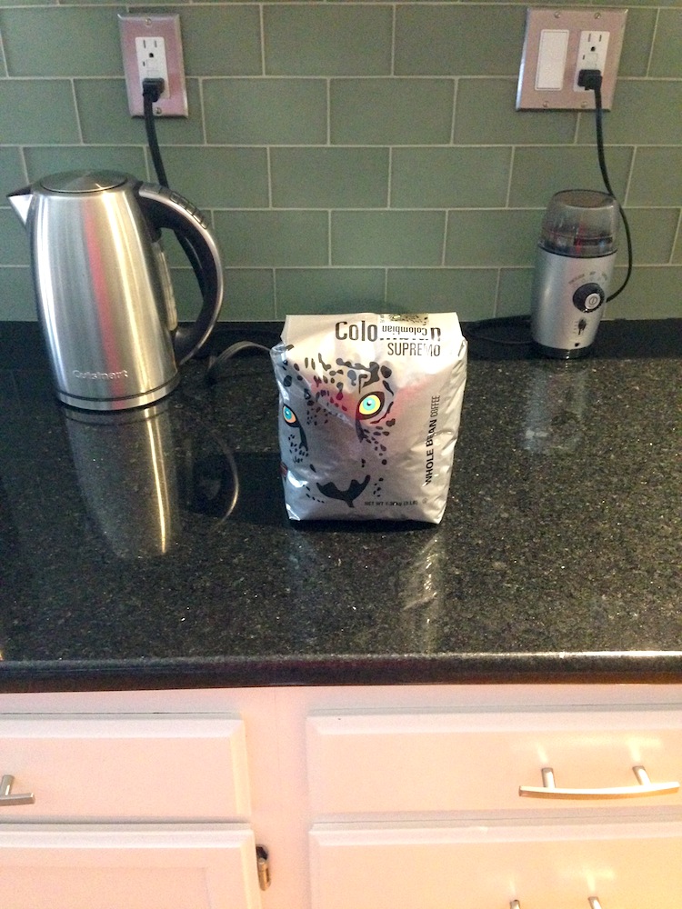 3 lbs of Costco Coffee now belongs to us