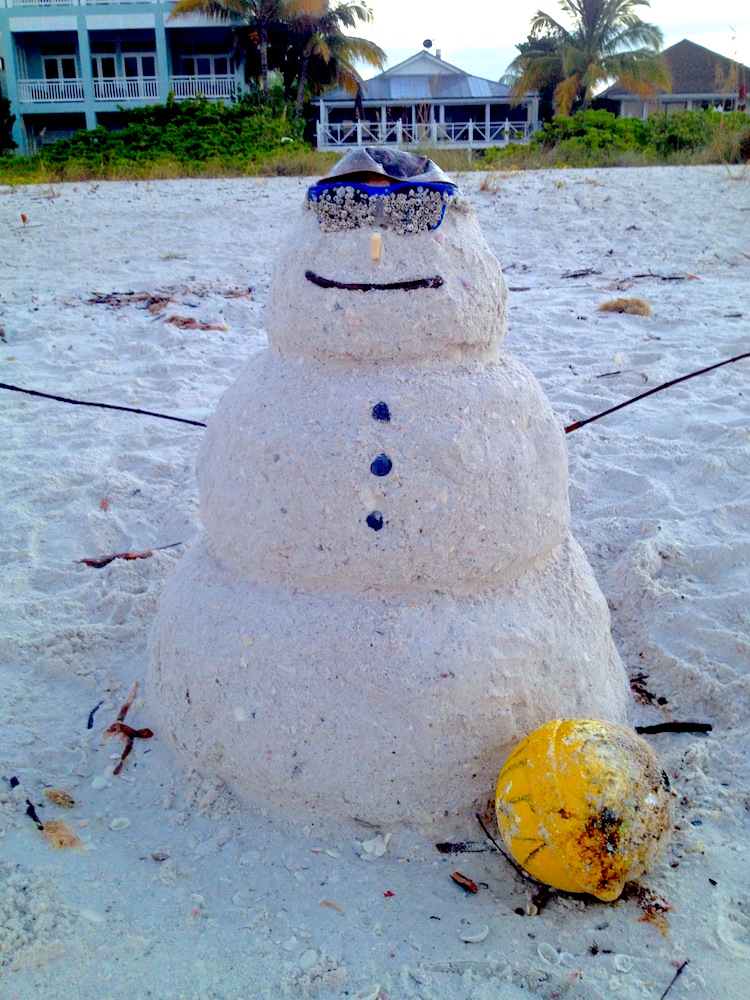 We don't do snowmen in FL...