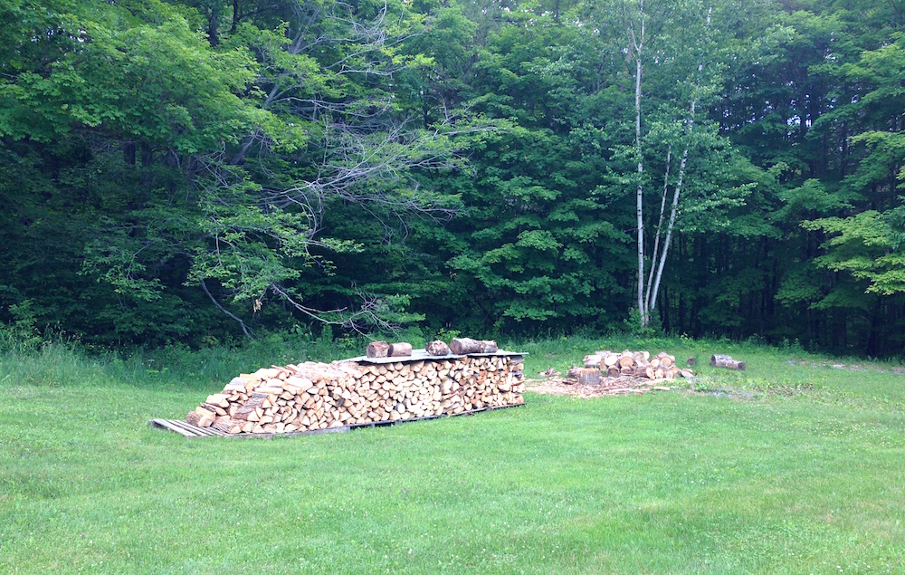 Our woodpile grows...