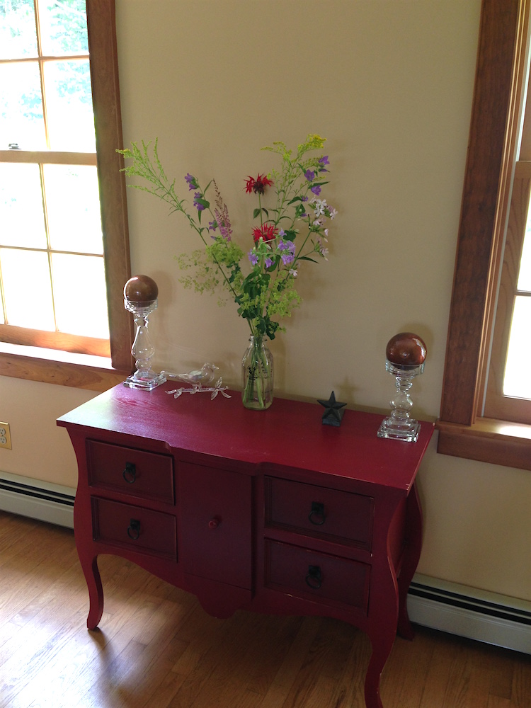 The red sideboard in question