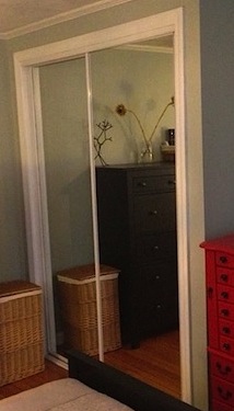 My beautiful closet doors I refinished myself (now broken)