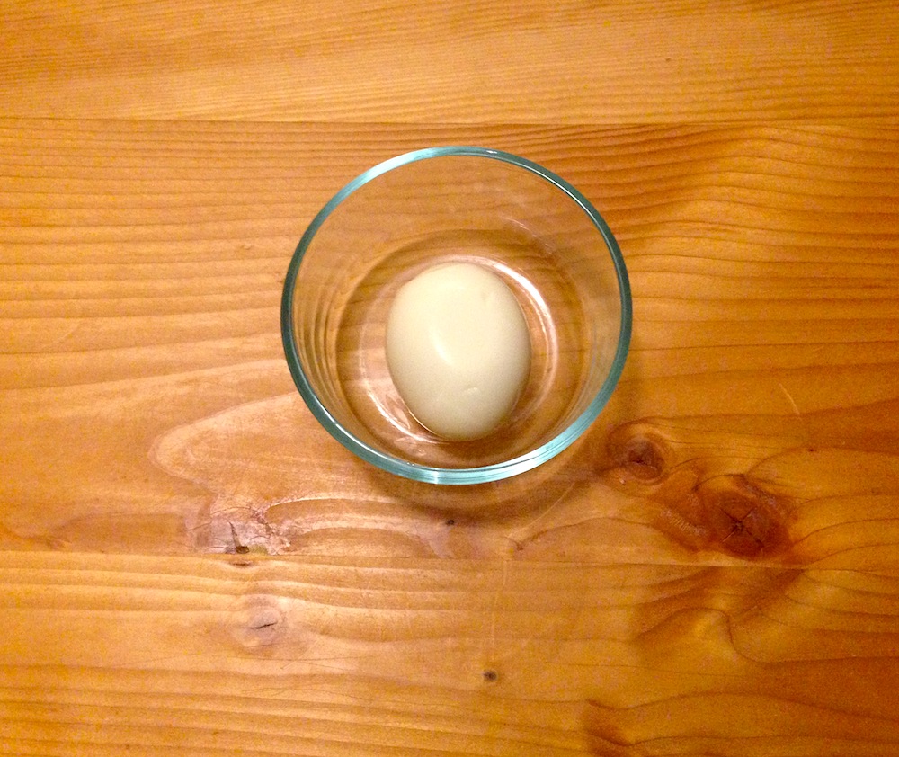 My daily hardboiled egg