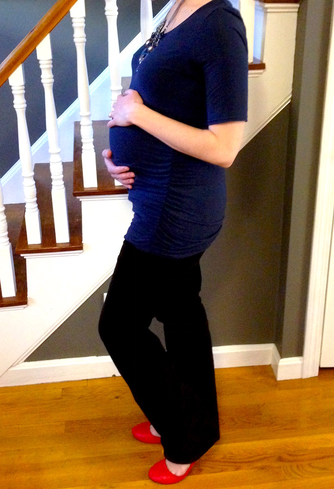 Me at 40 weeks pregnant