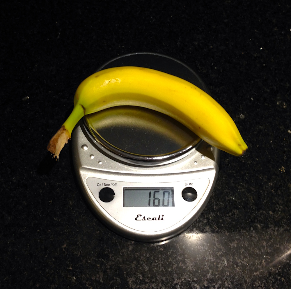 Banana: on a scale!